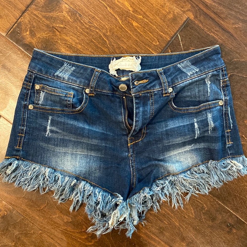 Altar’d state Jean shorts